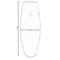 Uniquewise Bamboo Cylinder Floor Vase-Handcrafted Tall Decorative Vase-Ideal for Dining Room, Living Room, 16.5", Red QI003245.R.S - alternate 5